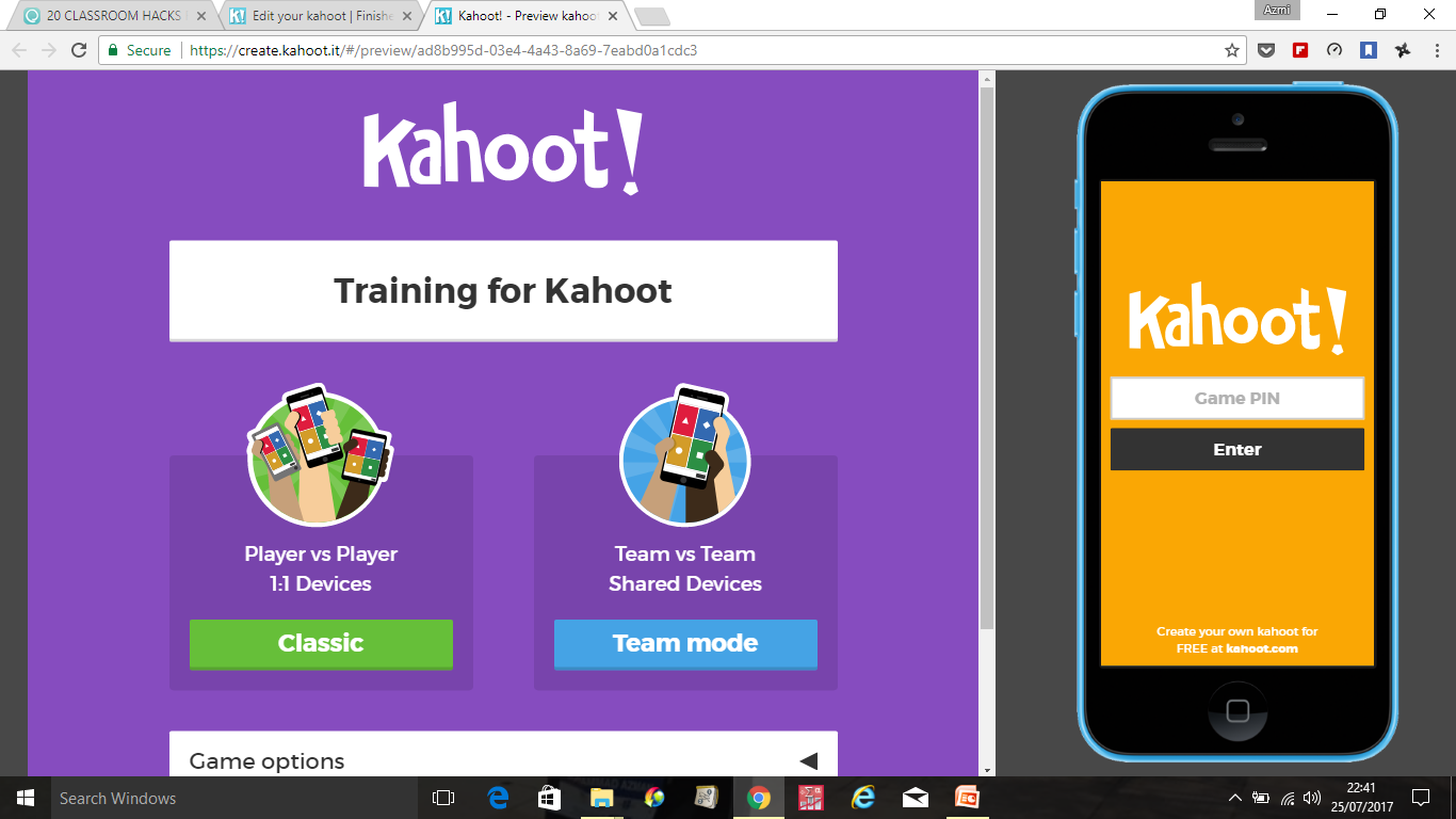 How To Create a Kahoot!